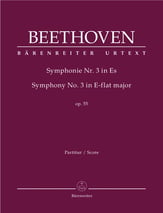 Symphony No. 3 in E-Flat Major, Op. 55 Orchestra Scores/Parts sheet music cover